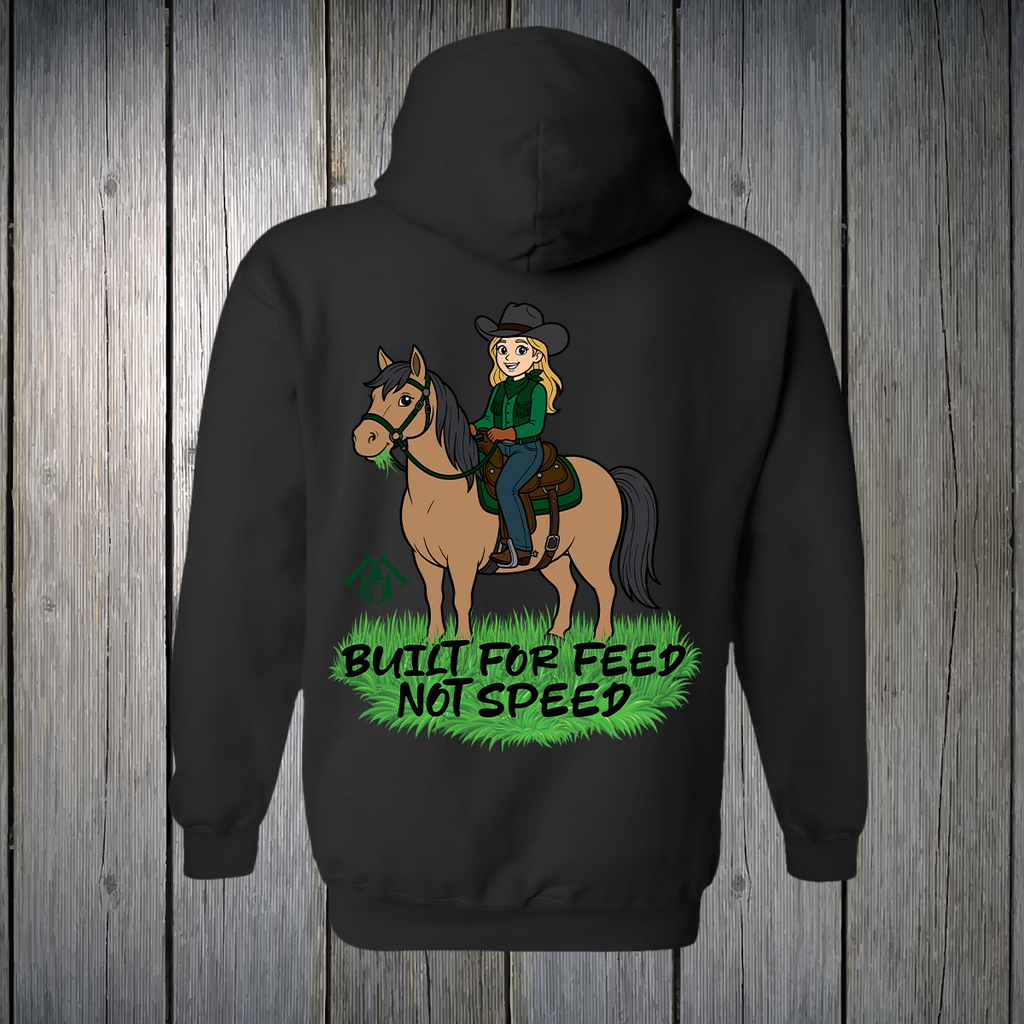 PREORDER Built for Feed - Buckskin - UNISEX HOODIE