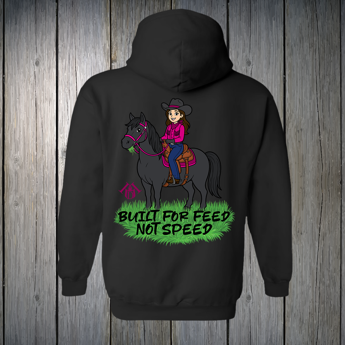 PREORDER Built for Feed - Black - UNISEX HOODIE