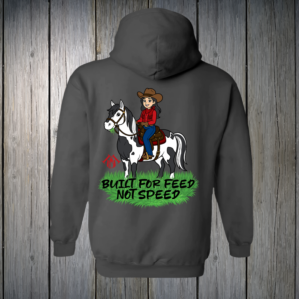 PREORDER Built for Feed Women’s - Black Paint - HOODIE
