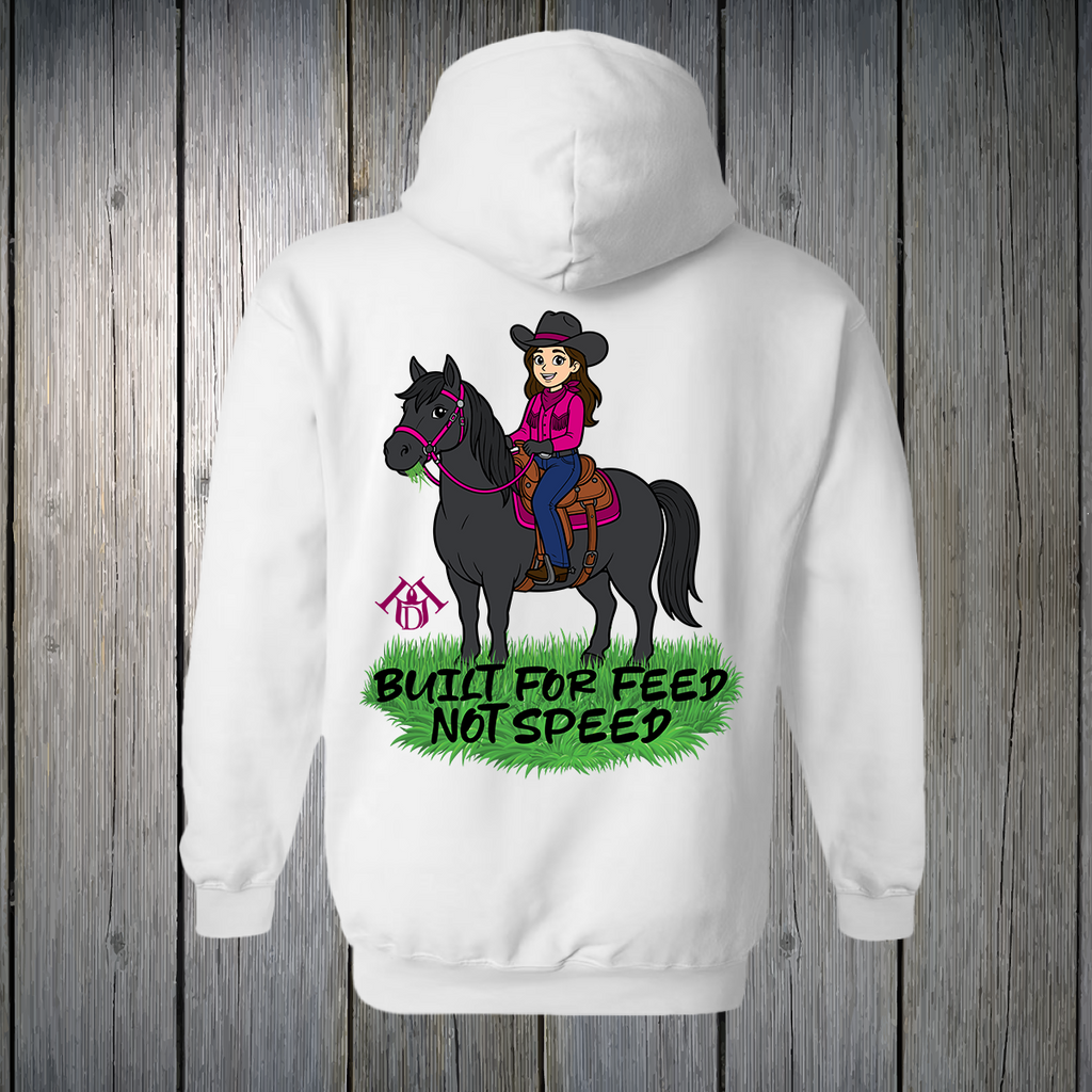 PREORDER Built for Feed - Black - UNISEX HOODIE