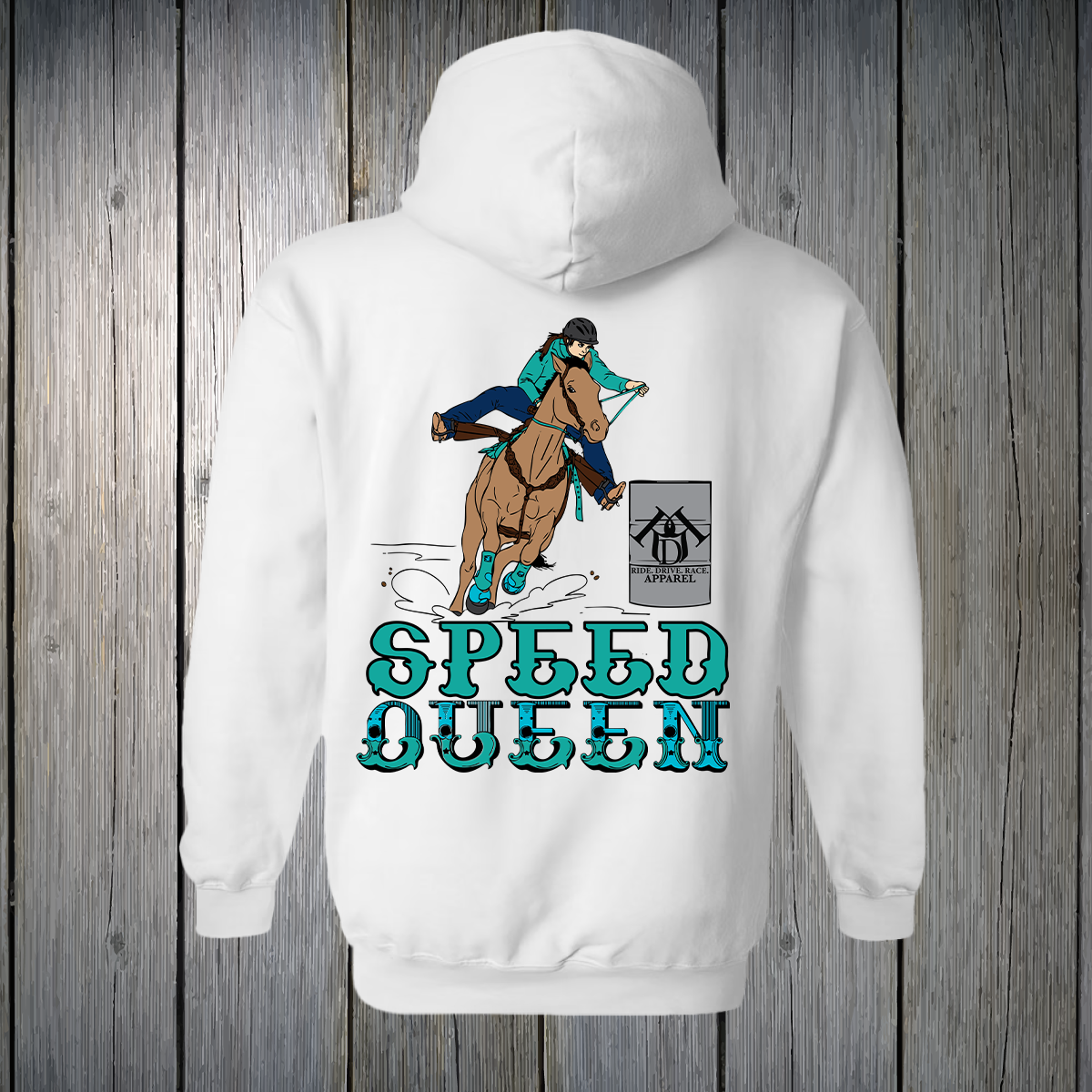 PREORDER Speed Queen Teal UNISEX HOODIE
