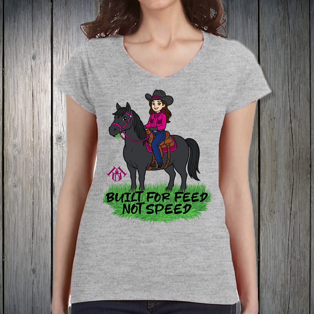 PREORDER Built for Feed - Black - Womens TSHIRT