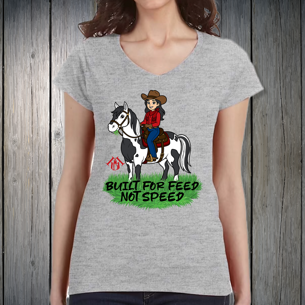 PREORDER Built for Feed Women’s - Black Paint - TSHIRT
