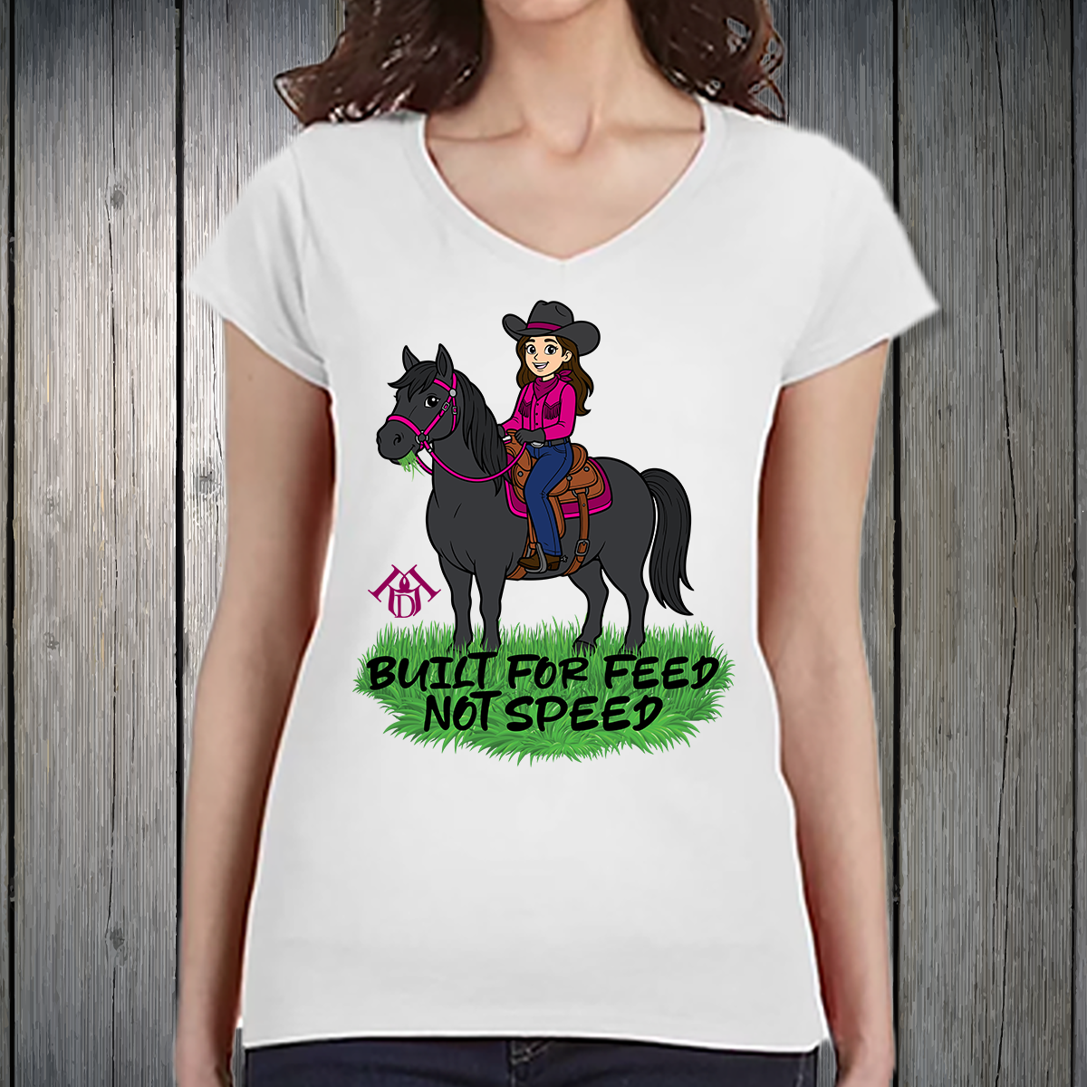 PREORDER Built for Feed - Black - Womens TSHIRT