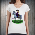 PREORDER Built for Feed - Dapple Grey - Womens TSHIRT