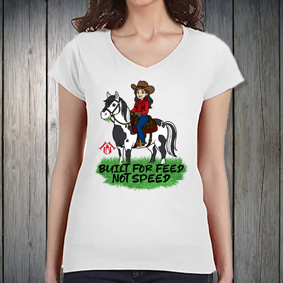 PREORDER Built for Feed Women’s - Black Paint - TSHIRT