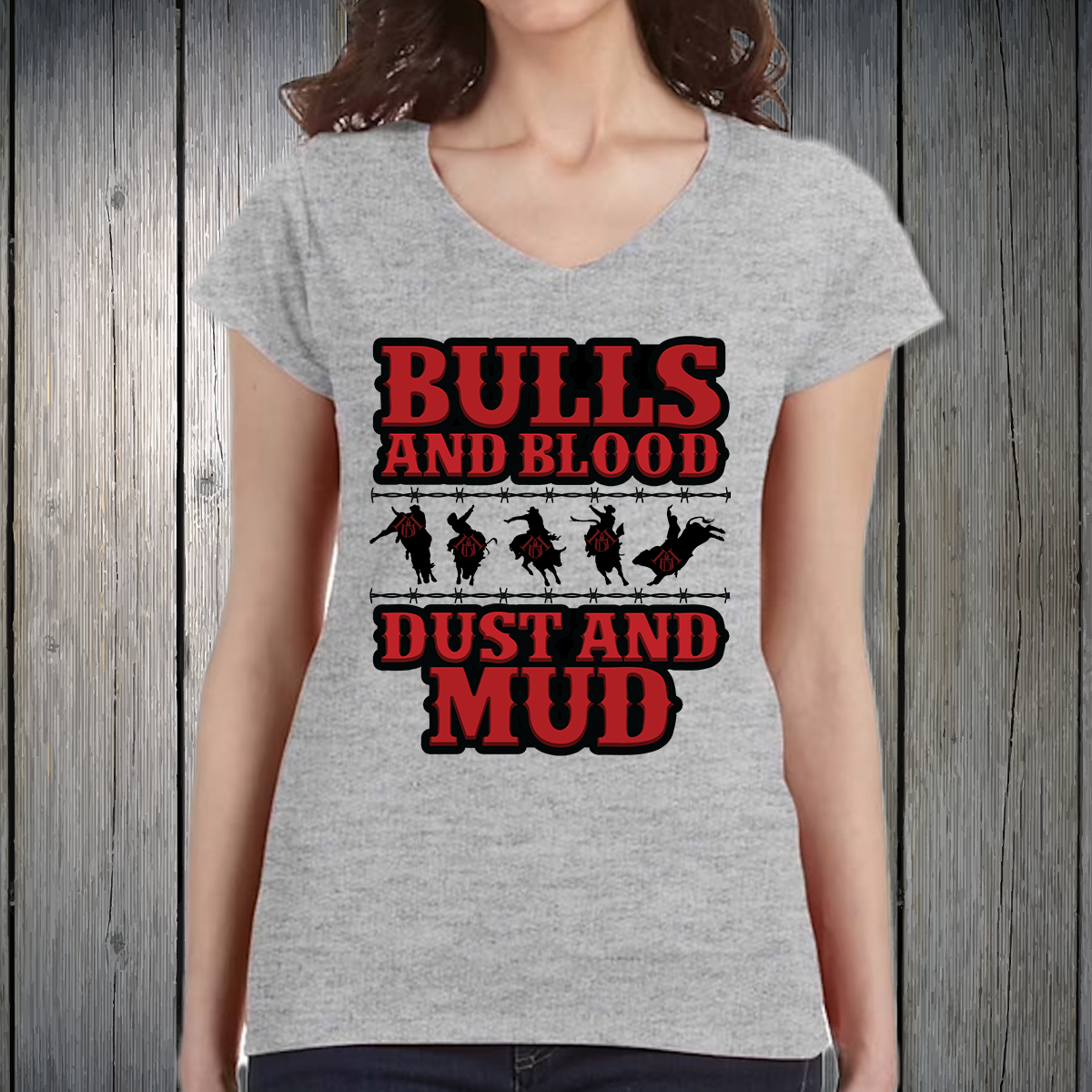 PREORDER Bulls and Blood Womens TSHIRT