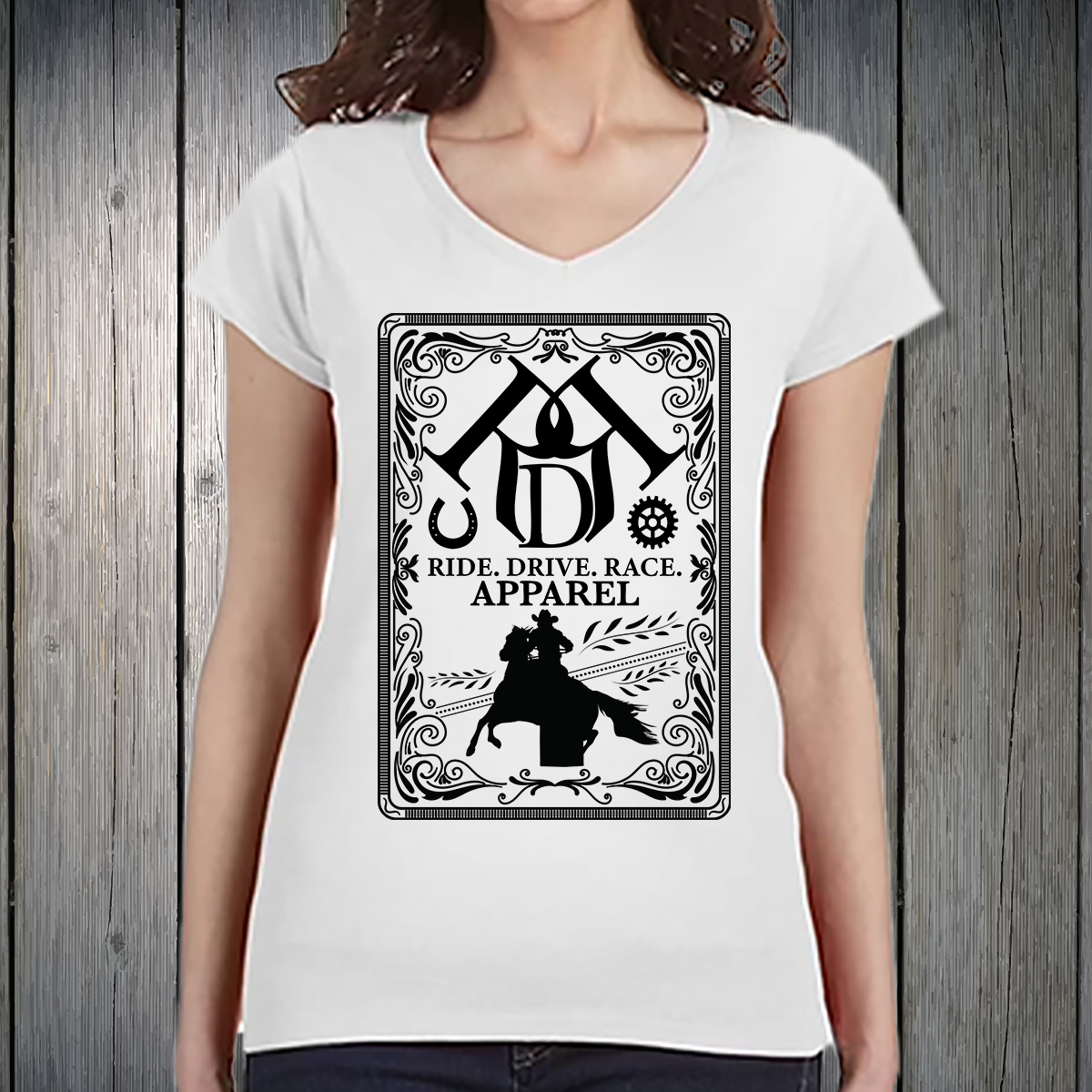 PREORDER RDR Vintage Barrels Womens TSHIRT