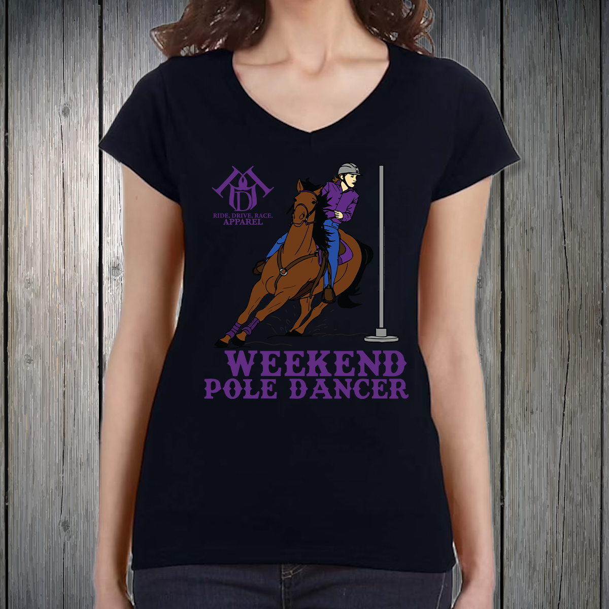 PREORDER Weekend Pole Dancer BAY Womens TSHIRT