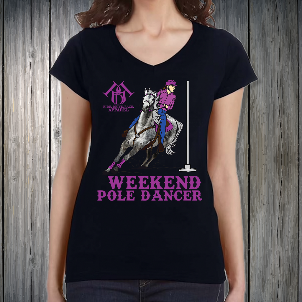 PREORDER Weekend Pole Dancer DAPPLE Womens TSHIRT