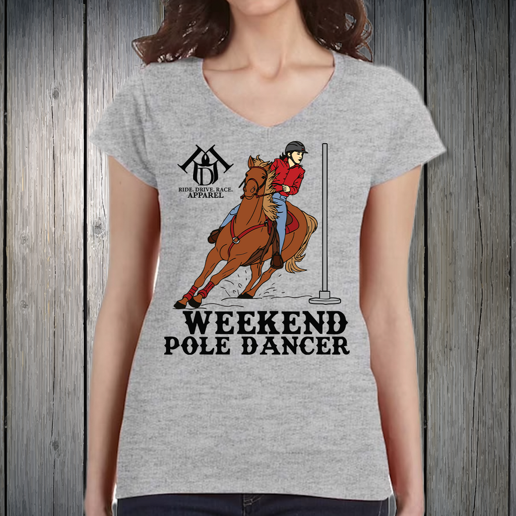 PREORDER Weekend Pole Dancer CHESTNUT Womens TSHIRT