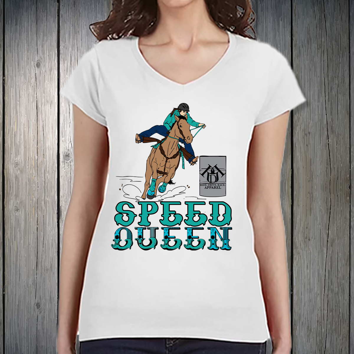 PREORDER Speed Queen Teal Womens TSHIRT